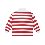 ViorAry Color Block Stripe Polo Shirt
