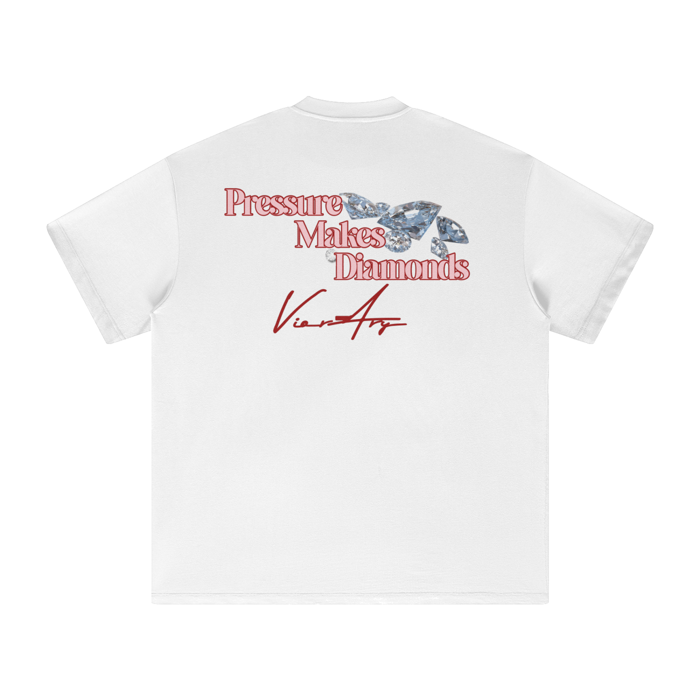 Pressure Makes Diamonds Heavy 100% Cotton T-Shirt