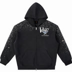 Pressure Makes Diamonds Rhinestone Hoodie