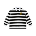 ViorAry Color Block Stripe Polo Shirt