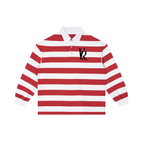 ViorAry Color Block Stripe Polo Shirt